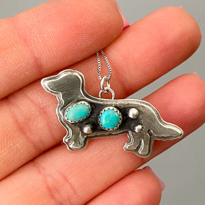 Doxie Long-H Necklace 18"