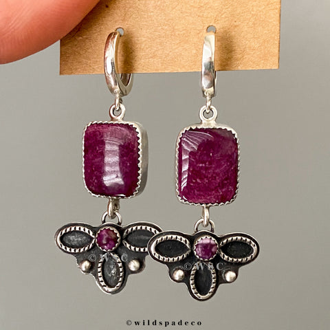 Half Stitch Dangle Earrings