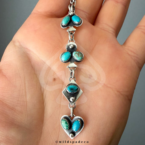 Suits Charmed Lariat Necklace 20"