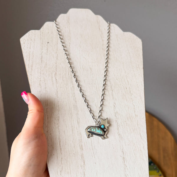 Corgi LARGE Necklace 20"