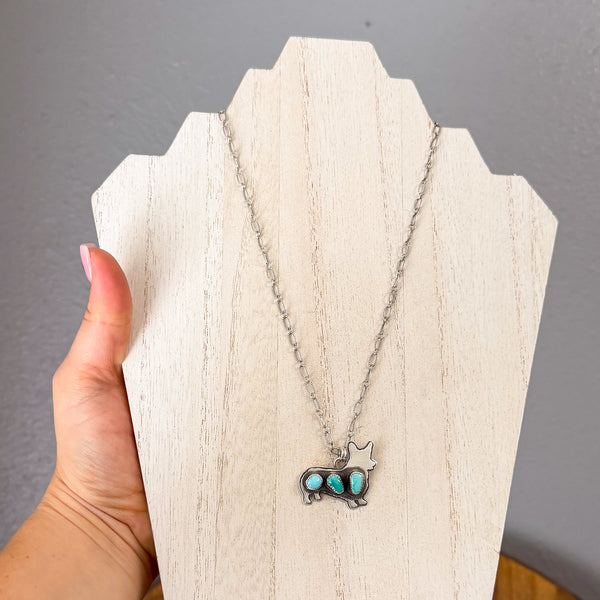Corgi LARGE Necklace 20”