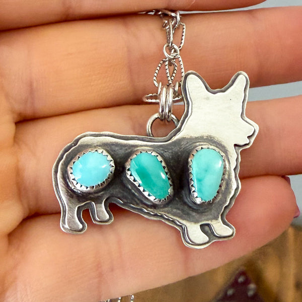 Corgi LARGE Necklace 20”