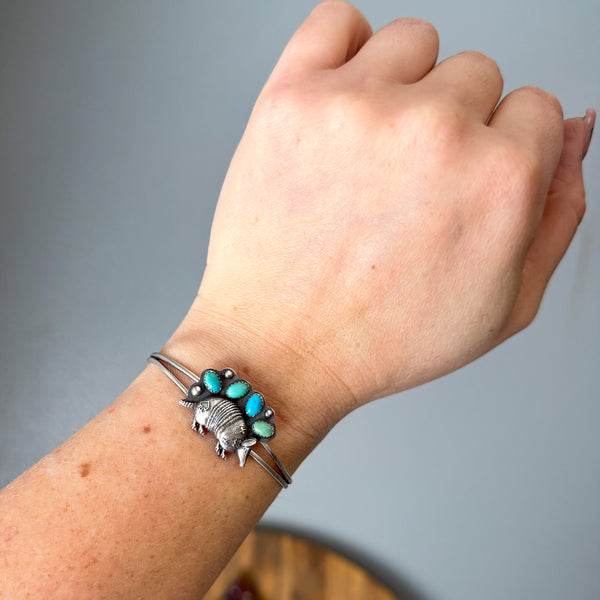 Armadillo Cuff Bracelet 5.5"