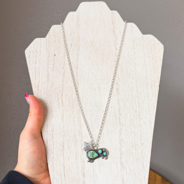 Corgi LARGE Necklace 20"