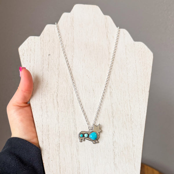 Corgi LARGE Necklace 20"