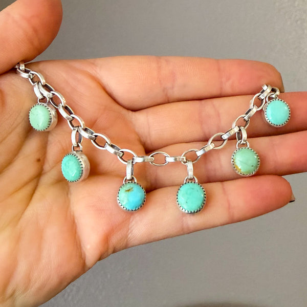 Circle the Wagons Charm Bracelet 6.5“