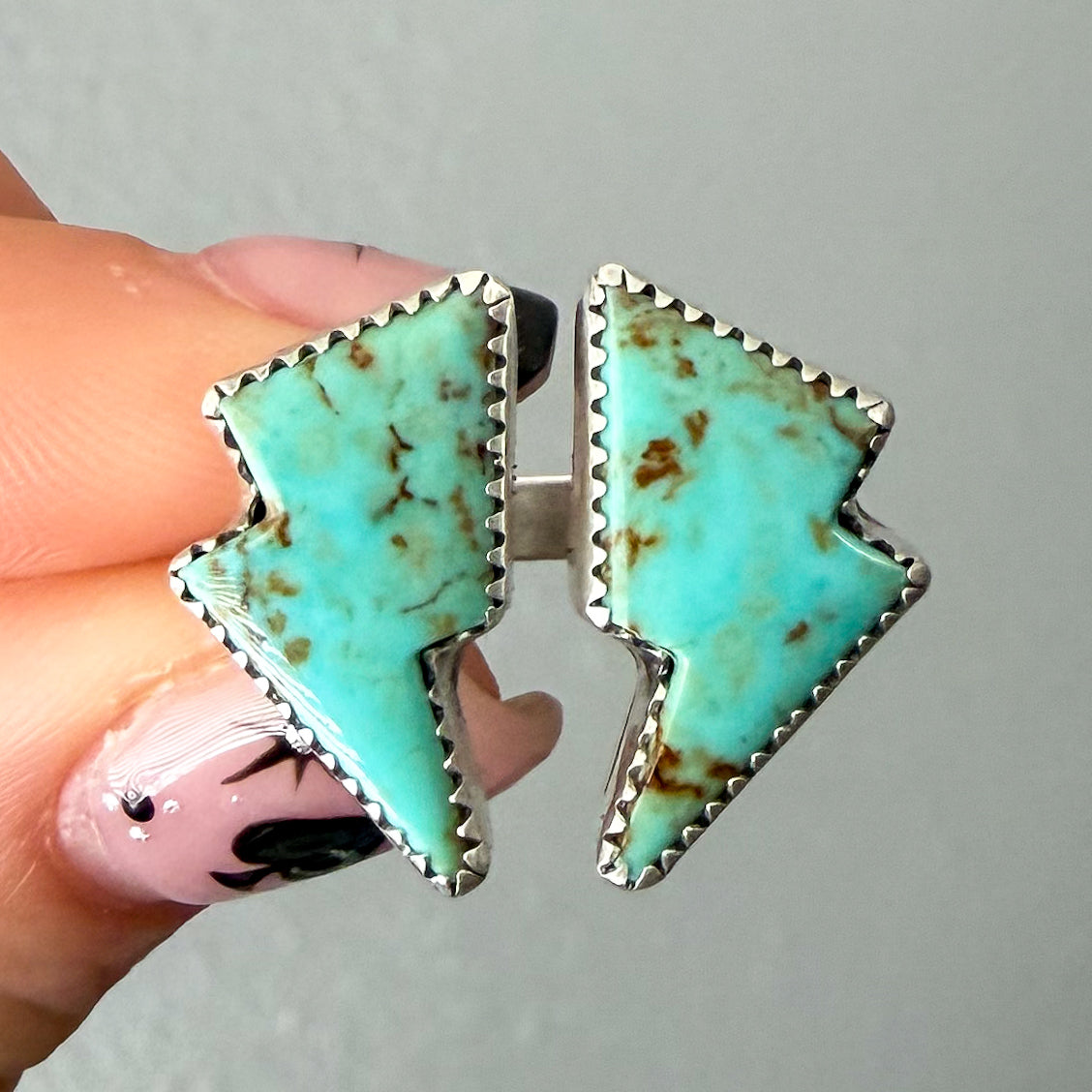 Lightning Split Ring Size 7-8