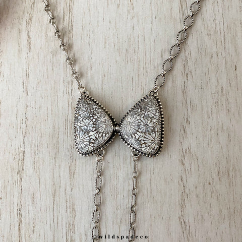 Bow Necklace 22”