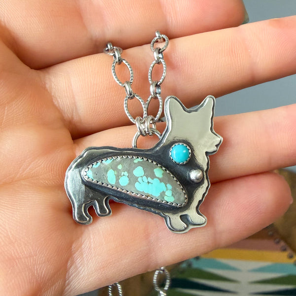 Corgi LARGE Necklace 20"