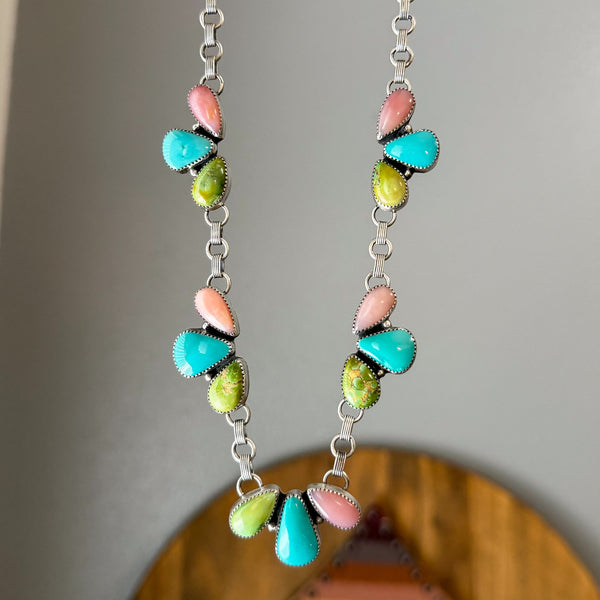 Mixer Three Amigos Necklace 19"