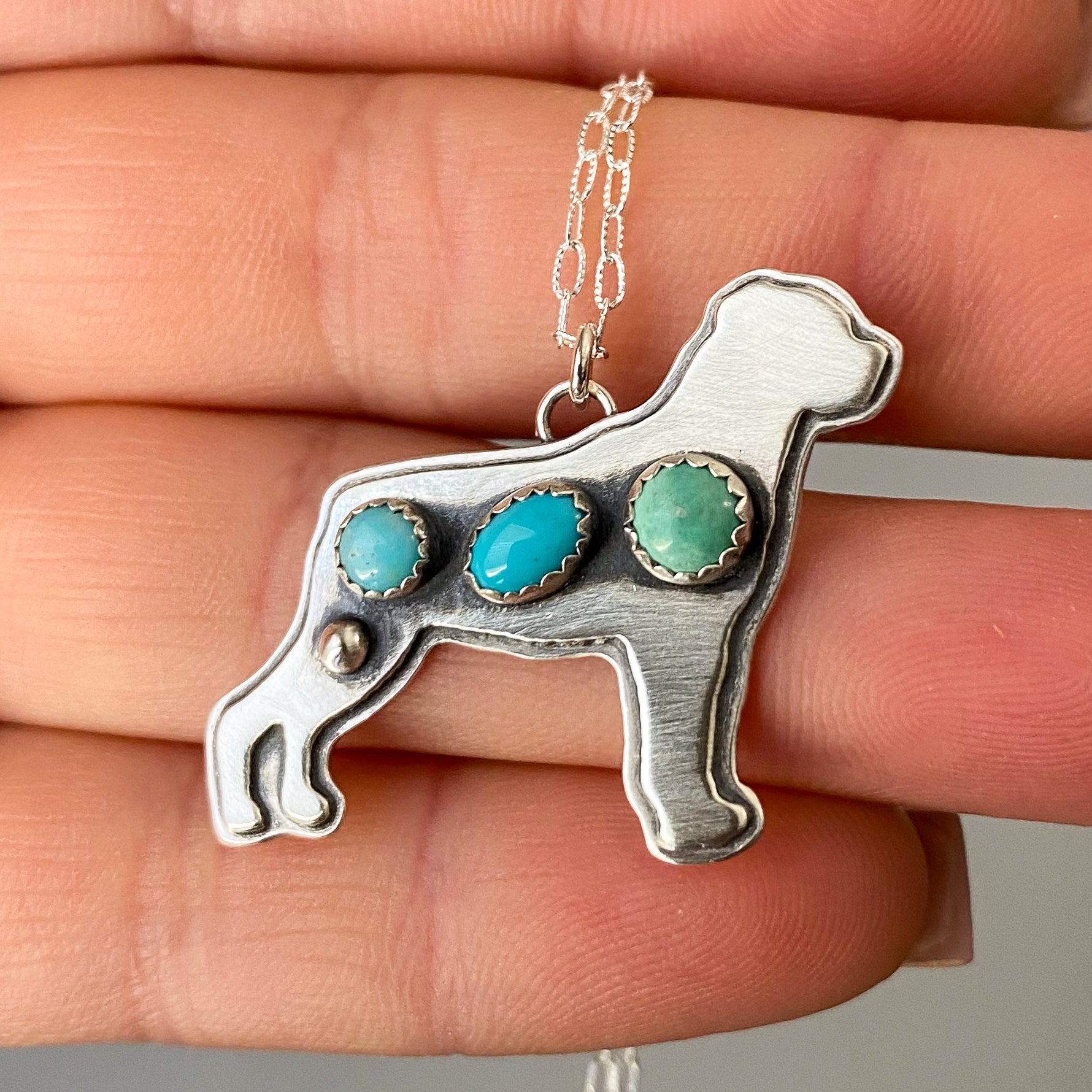 Rottweiler Necklace  18"