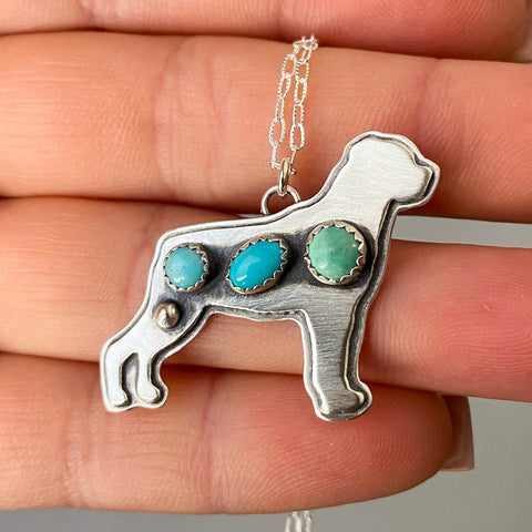 Rottweiler Necklace  18"