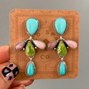 Turquoise Mixer Earrings