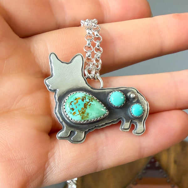 Corgi LARGE Necklace 20"