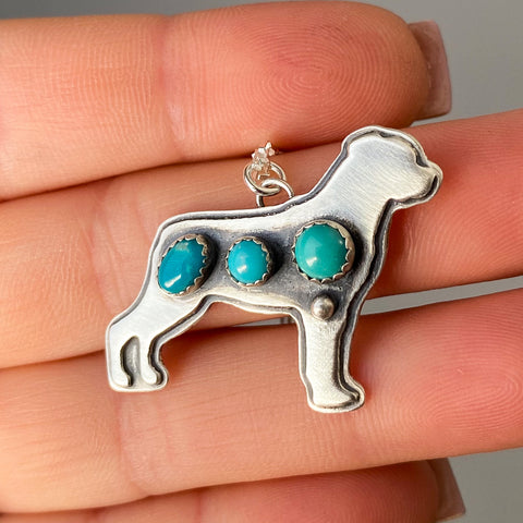 Rottweiler Necklace  16”