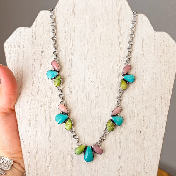 Mixer Three Amigos Necklace 19"