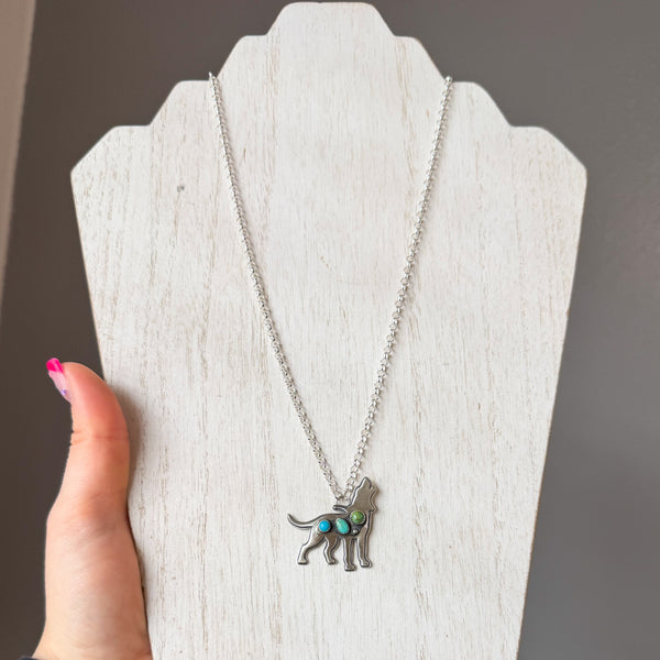 Coon Hound Necklace 20”
