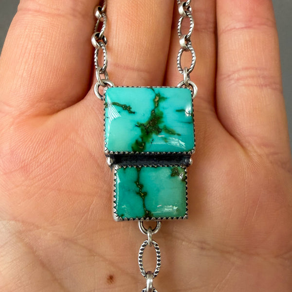 Simple Lariat Necklace 22“