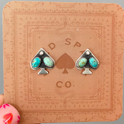 Baby Spade Studs