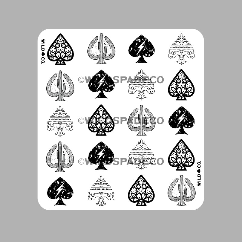 Hall of Spades Sticker